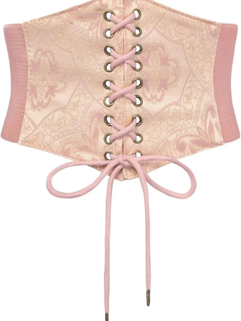 Renaissance Style Wide Elastic Corset Belt for Women - Fashionable Waist